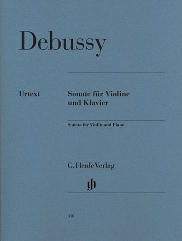 Debussy C. - Sonata For Violin And Piano