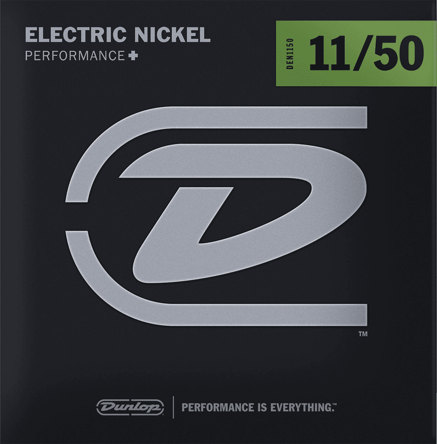 DEN1150 Elektrische Nickelsaiten mittel schwer 11-50