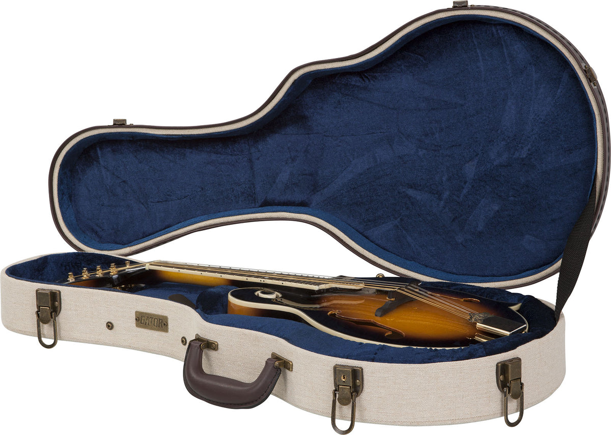 Beiger Deluxe-Holz-Mandolinenkoffer - GW