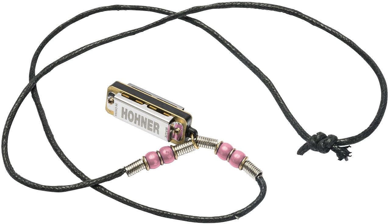 Mini Harp Halskette Rosa - 4 Löcher