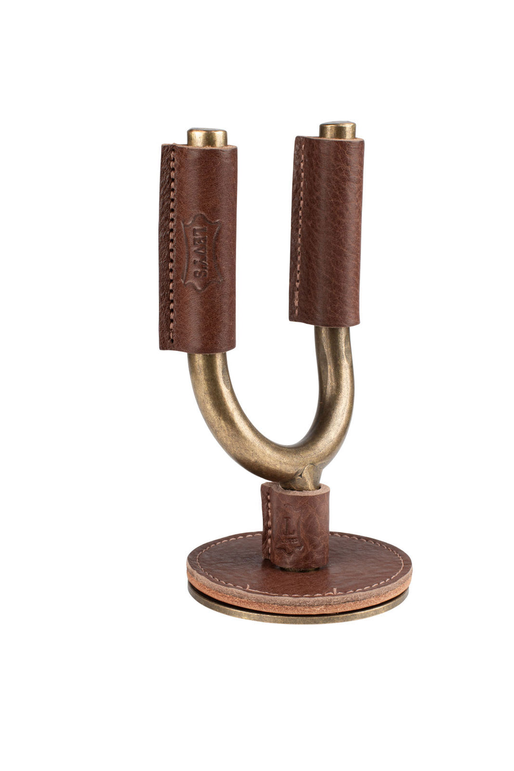 Levys FGHNGR-BRBN Wandhalter Aus Schmiedeeisen Messing