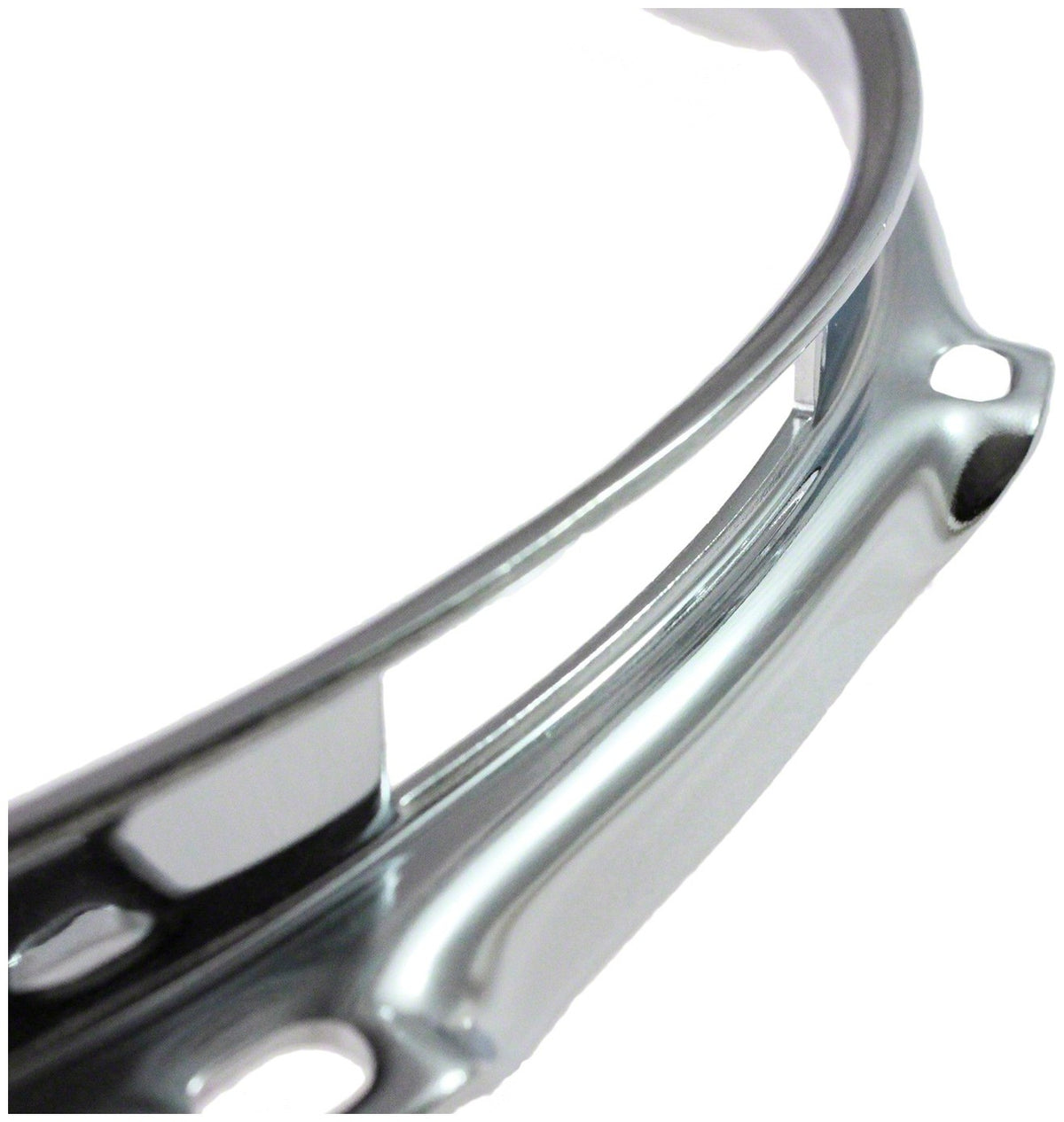 HB25-14-10S - 14" Spannreifen 10-Loch Snare Side verchromtes Messing Super Triple Flange 2.5mm