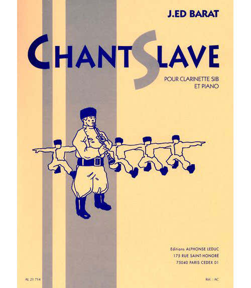 Barat - Chant Slave - Clarinette & Piano