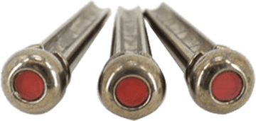 LIQUID METAL GOLD DOWEL SET RED DOT