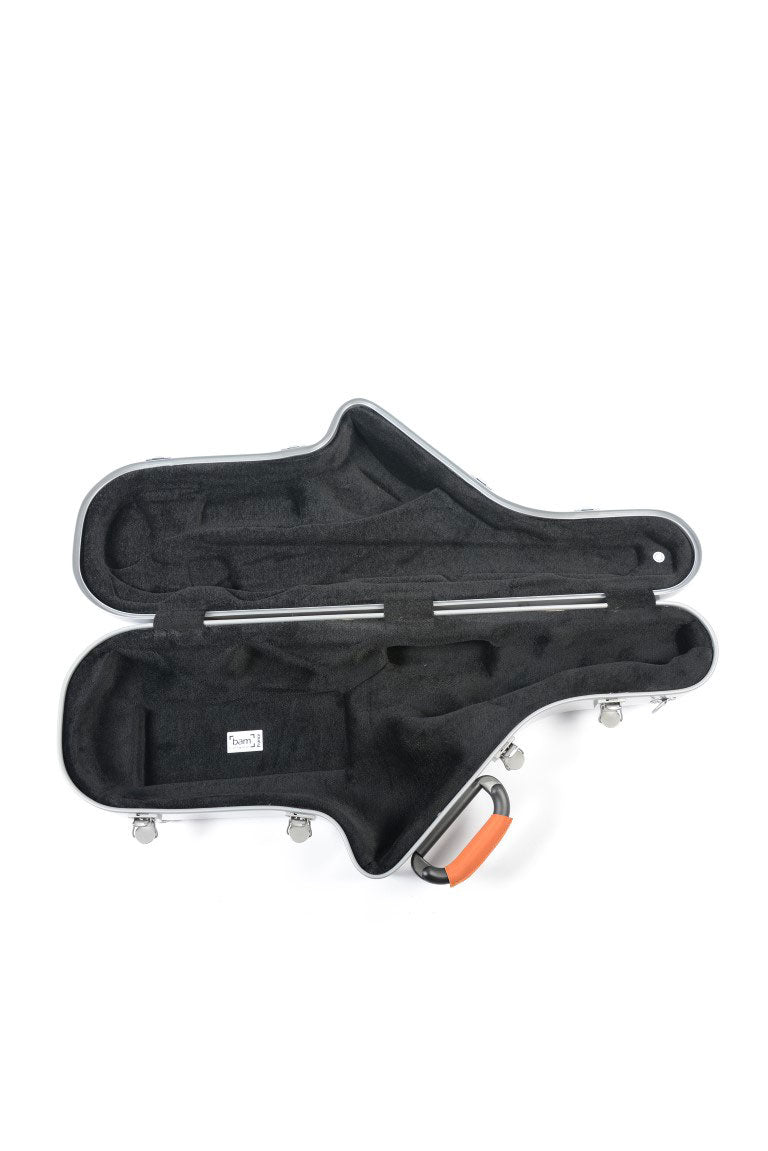 Tenorsaxophon-Etui Cabine La Defense - Gebürstetes Aluminium