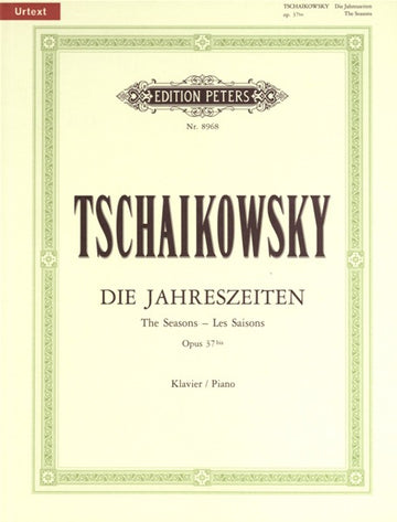 Tchaikovsky Peter Ilyich - The Seasons Op.37a - Piano