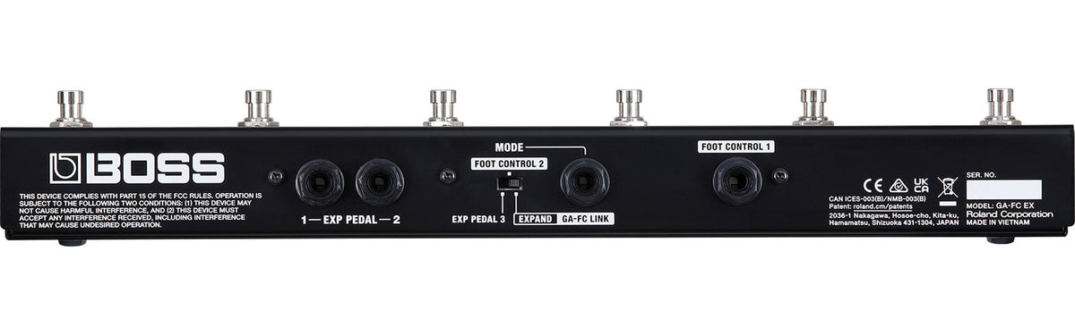 GA-FC-EX Fußcontroller