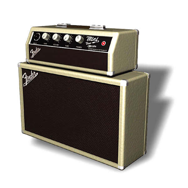 Mini Tonemaster Verstärker Hellbraun/Braun