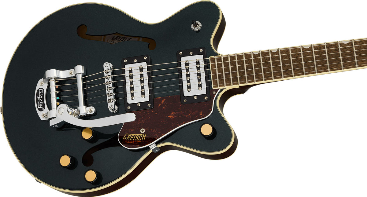 G2655T Streamliner Center Block Jr. Doppel-Cutaway mit Bigsby LRL Cadillac Green