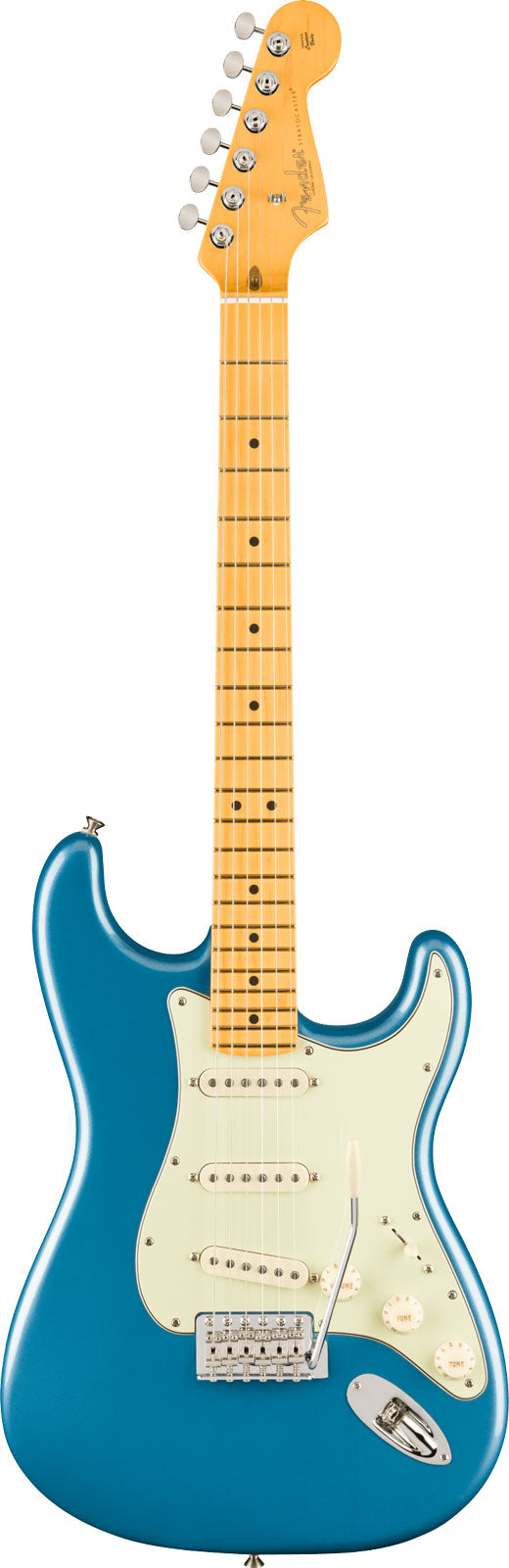 American Professional Classic Stratocaster MN Verblasstes Lake Placid Blue