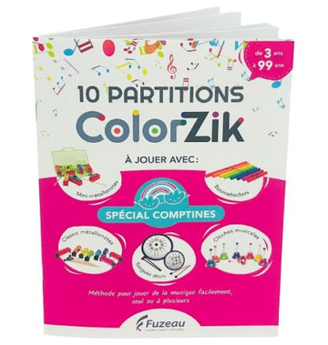 Livret CD Colorzik - Comptines