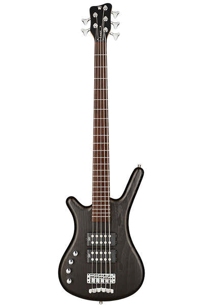 Warwick Bass Corvette SS 5 LH Nirvana Schwarz Satin