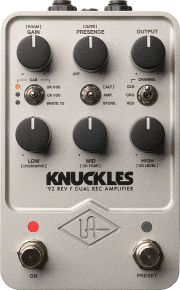 UAFX Knuckles '92 Rev F Dual Rec Verstärker