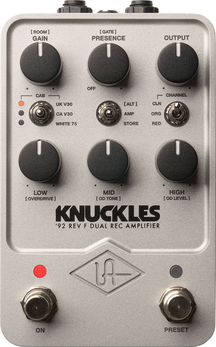 UAFX Knuckles '92 Rev F Dual Rec Verstärker