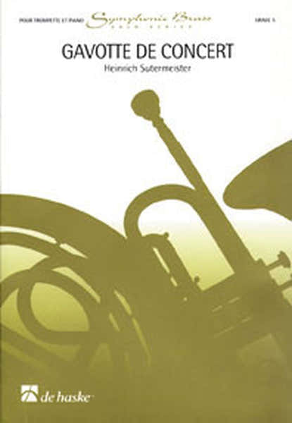 Suteister H. - Gavotte De Concert - Trompette Piano