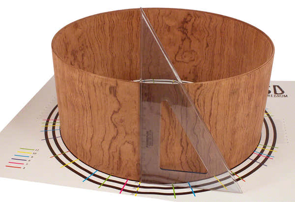 Sparedrum LO16 - SHELL DRILLING LAYOUT 6" TO 16"