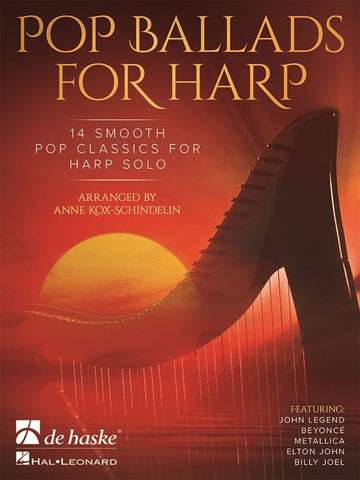 POP BALLADS FOR HARP - 14 POP CLASSICS