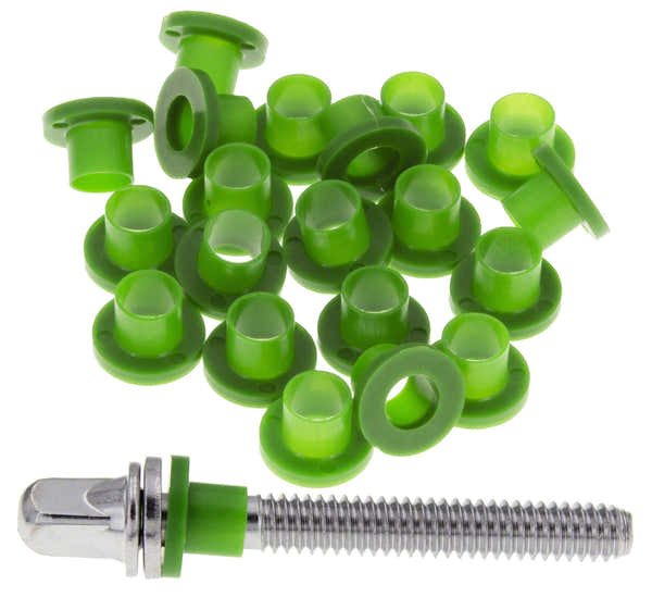 Danmar TRW100G - NYLON TENSION ROD WASHERS - GREEN (X100)