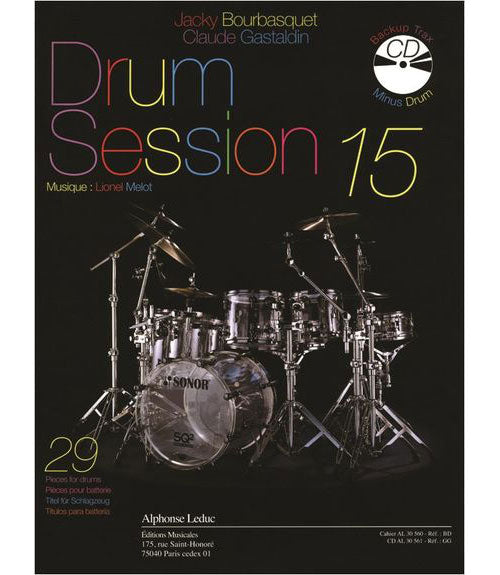 Leduc Bourbasquet/gastaldin - Drum Session Vol.15 + CD