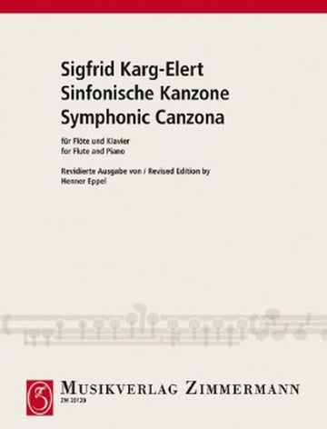 KARG-elert S. - Symphonic Canzona - Flute & Piano