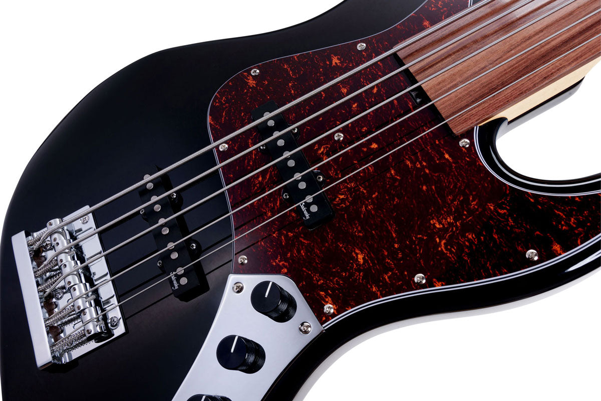 Metroexpress Standard Jj 5 Fretless - Black Pearl,Rosewood