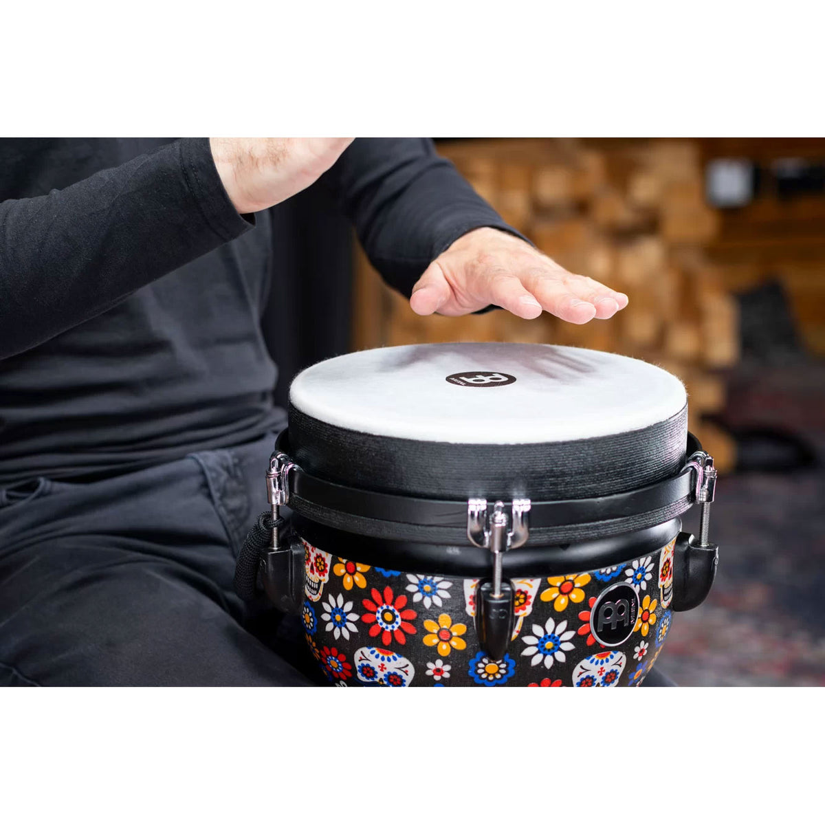 Jumbo-Djembe synthetisch 10" Day Dead