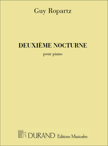 Ropartz - Nocturne N 2 - Piano