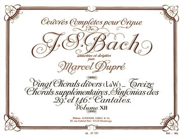 Oeuvres Complètes Pour Orgue Volume 12