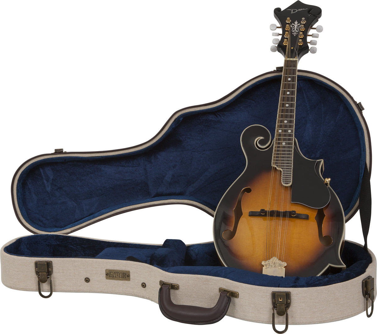 Beiger Deluxe-Holz-Mandolinenkoffer - GW