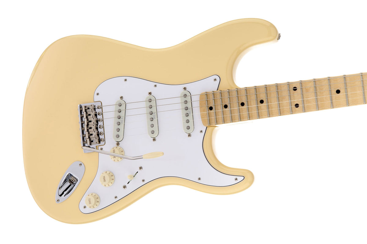 Yngwie Malmsteen Stratocaster, Scalloped Mn, Vintage White