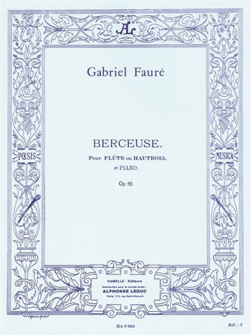 Berceuse Op.16 für flöte oder oboe und klavier