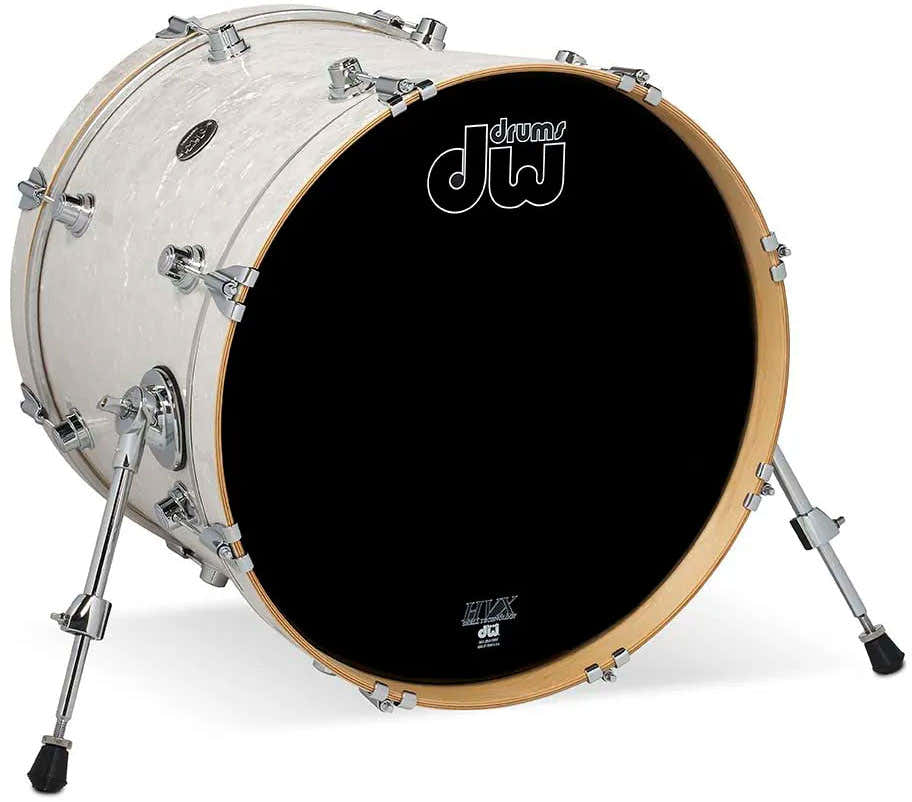 20X16 BASS DRUM PERFORMANCE FINISH PLY / SATIN OIL WHITE MARINE PEARL