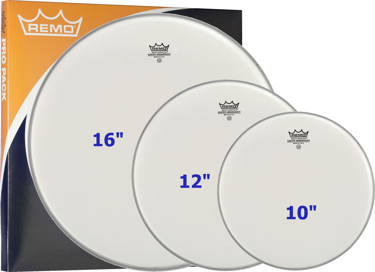 Remo Propack Ambassador Beschichtet 10/12/16