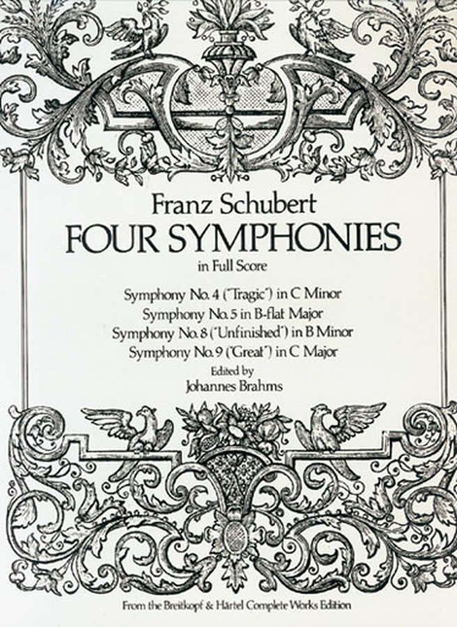 Schubert F. - Four Symphonies - Full Score