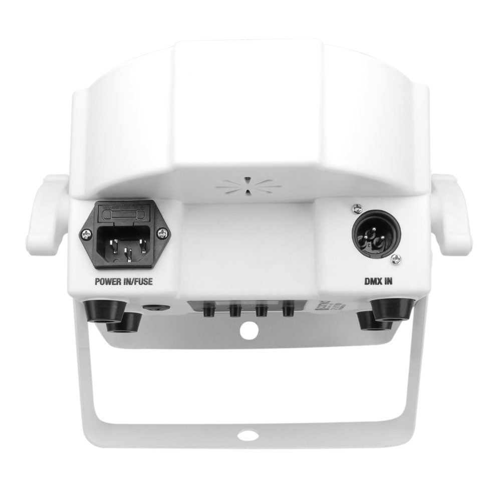 Flat Par Tri 3W Ir WH - Dreifarbiger LED-Flat-PAR-Scheinwerfer (RGB) - 7 X 3 W Hohe Leistung - Box