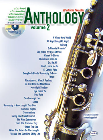 Cappellari A. - Anthology Vol.2 + CD - Klarinette
