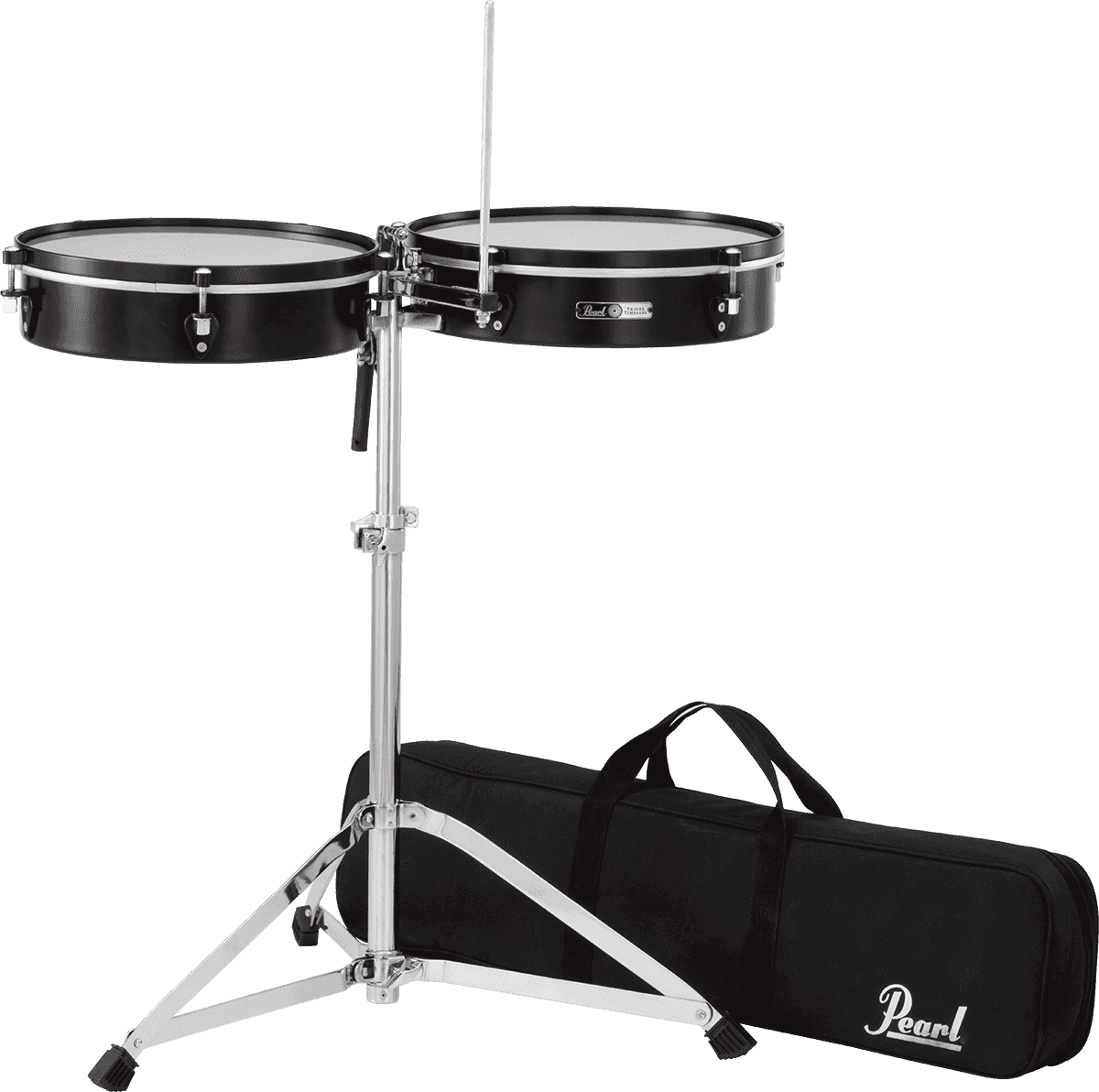 TRAVEL LATIN TIMBALES WITH STAND 14 AND 15