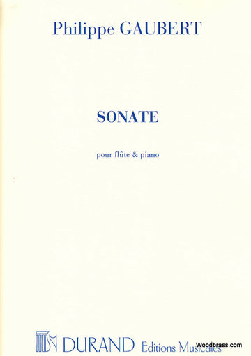 Gaubert - Sonate - Flute et Piano