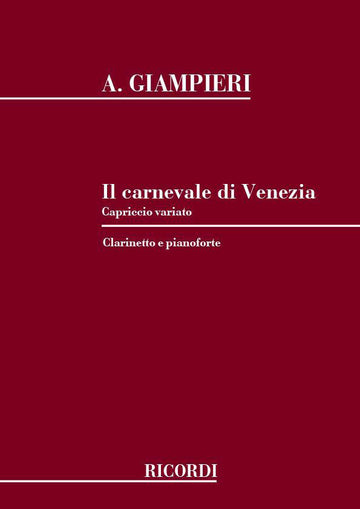 Giampieri A. - Carnevale Di Venezia - Clarinette