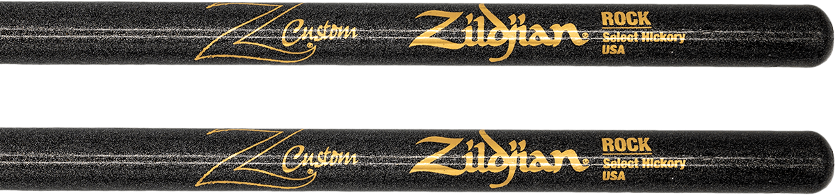 DRUMSTICKS Z-CUSTOM ROCK BLACK CHROMA