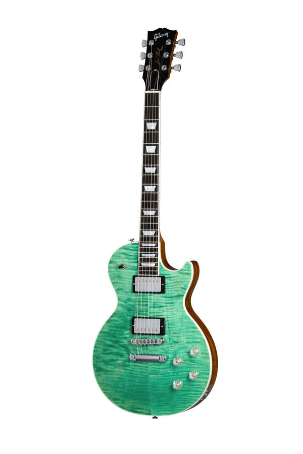 Les Paul Modern Figured Seafoam Green