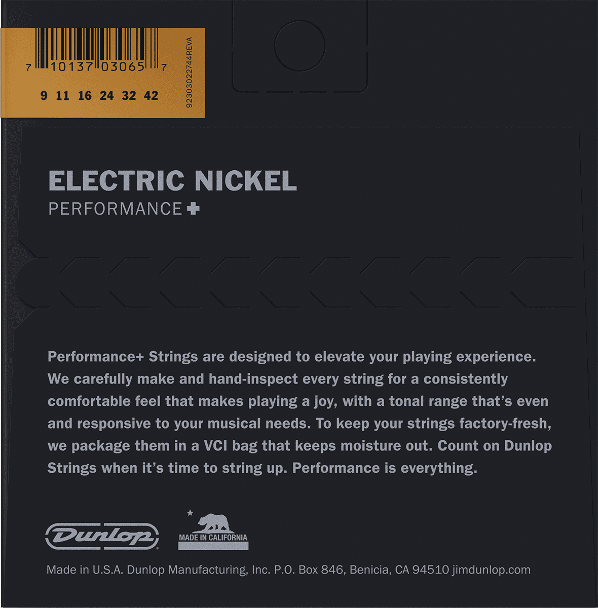 DEN0942 Elektrische Nickelsaiten leicht 9-42