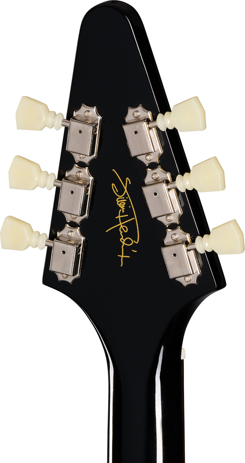Flying V Signature Jimi Hendrix "Love Drops" Ebony W/Artwork