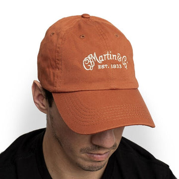 cap orange logo cf martin