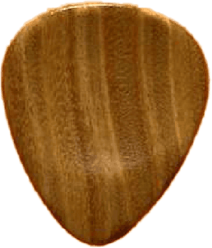 Plektren Flat Dug Holz