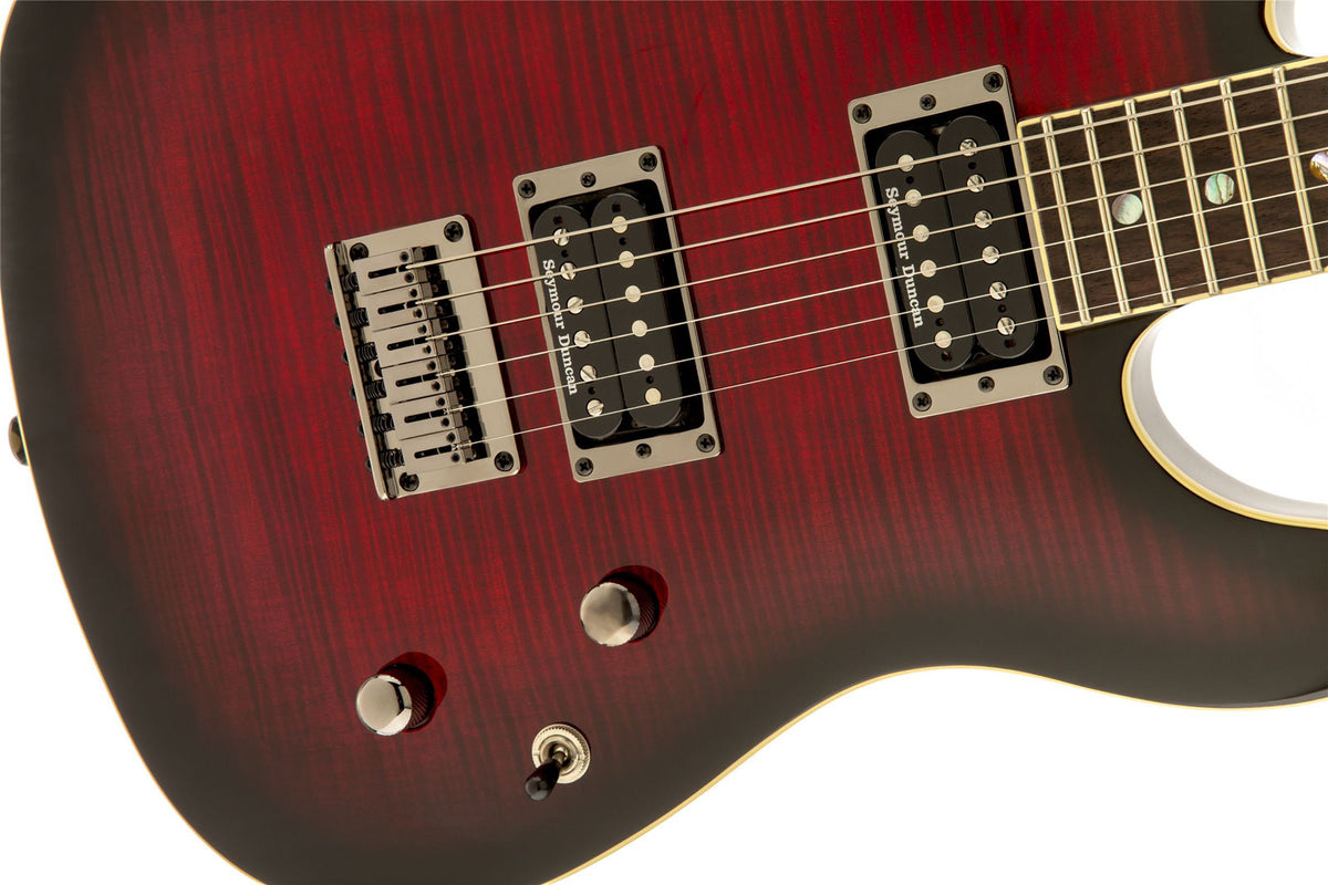 Telecaster LTD LRL Schwarzkirsch-Burst