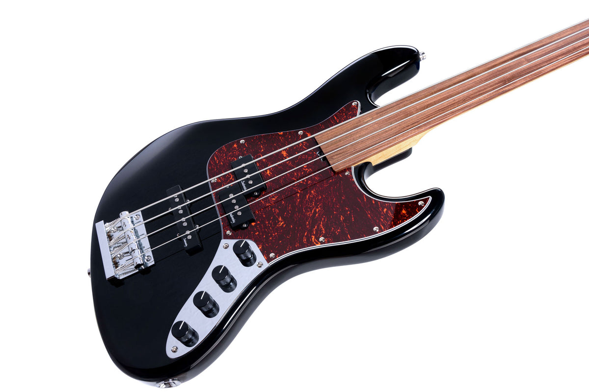 Metroexpress Hybrid Pj 4 Fretless - Black Pearl,Rosewood