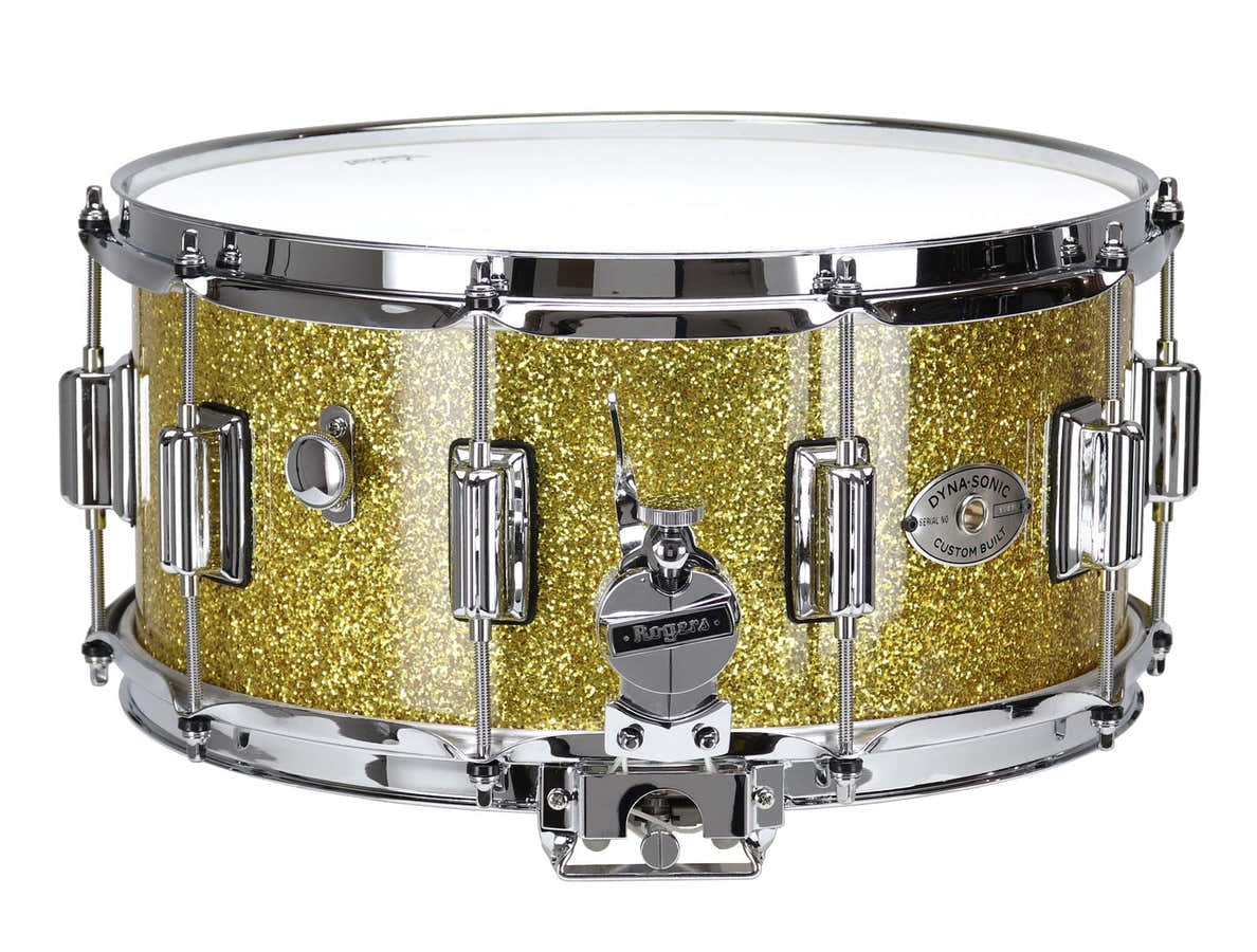 14" X 6.5" DYNA-SONIC 37-GSL GOLD SPARKLE - BEAVERTAIL