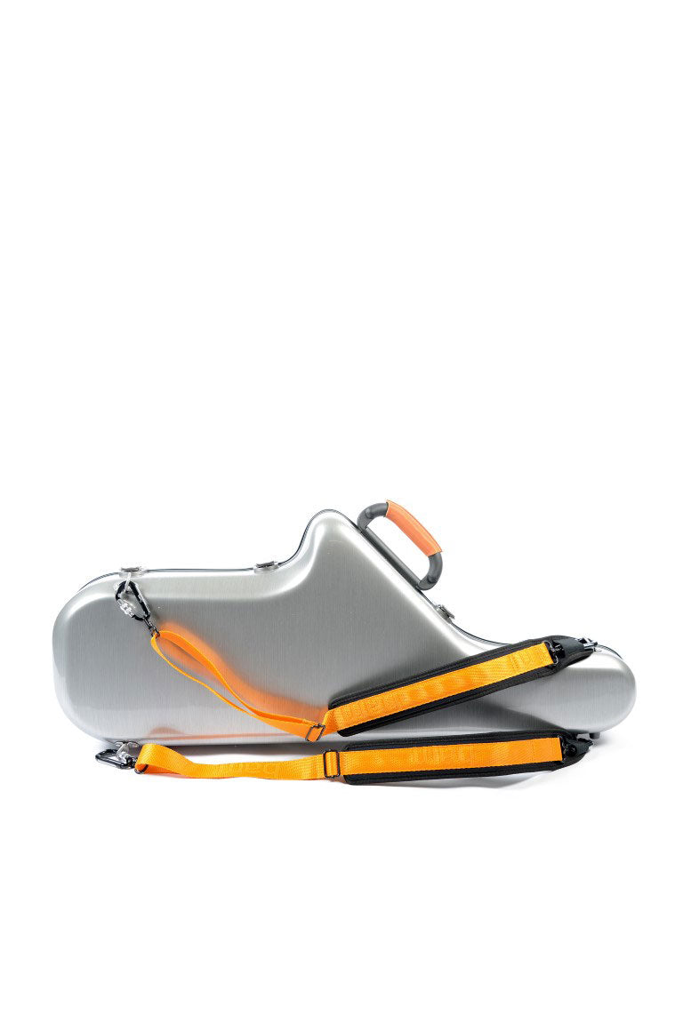 Tenorsaxophon-Etui Cabine La Defense - Gebürstetes Aluminium
