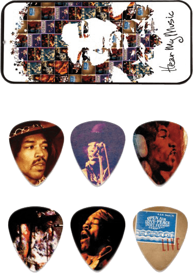 6 x Jimi Hendrix Hear My Music Medium Dose